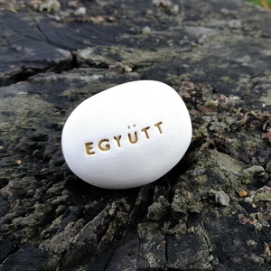 EGYÜTT - Varázskavics arany -  - Meska.hu