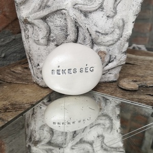  BÉKESSÉG - Varázskavics ezüst -  - Meska.hu