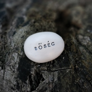 BŐSÉG - Varázskavics ezüst - Meska.hu
