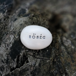 BŐSÉG - Varázskavics ezüst -  - Meska.hu