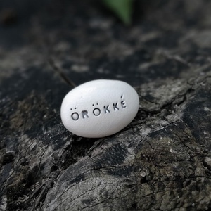 ÖRÖKKÉ - Varázskavics ezüst - Meska.hu