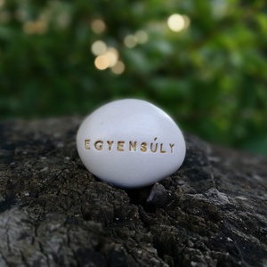 EGYENSÚLY - Varázskavics arany -  - Meska.hu