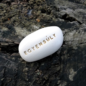 EGYENSÚLY - Varázskavics arany -  - Meska.hu