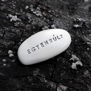 EGYENSÚLY - Varázskavics ezüst -  - Meska.hu