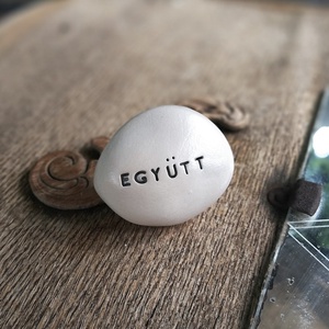 EGYÜTT - Varázskavics ezüst - Meska.hu