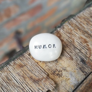 HUMOR - Varázskavics ezüst -  - Meska.hu