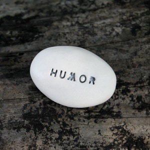 HUMOR - Varázskavics ezüst -  - Meska.hu