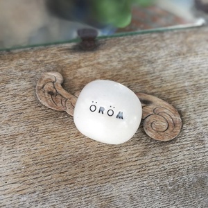 ÖRÖM - Varázskavics ezüst -  - Meska.hu