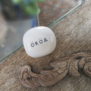 ÖRÖM - Varázskavics ezüst -  - Meska.hu