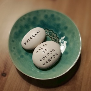 Varázskavics egyedi felirattal - Meska.hu