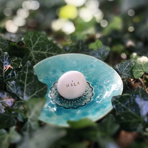 HÁLA - Kerámia Varázskavics üzenettel, motivációs felirattal, Esküvő, Emlék & Ajándék, Köszönőajándék, , MESKA