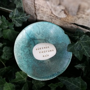 BÜSZKÉK VAGYUNK RÁD - Kerámia Varázskavics üzenettel, motivációs felirattal, Esküvő, Emlék & Ajándék, Köszönőajándék, , MESKA