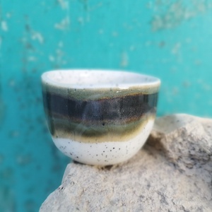 Kerámia kávéscsésze, kézzel készült, 120 ml - otthon & életmód - konyhafelszerelés, tálalás - tálalás - bögre & csésze - Meska.hu