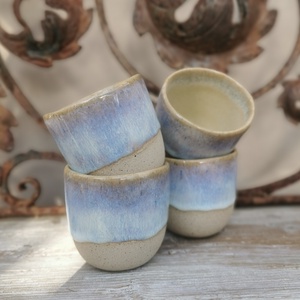 Kerámia Unicorniskávéscsésze szett, 4 db 120 ml - es + AJÁNDÉK mini tálka - otthon & életmód - konyhafelszerelés, tálalás - tálalás - bögre & csésze - Meska.hu