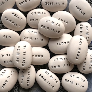 ESKÜVŐRE - Varázskavics köszönőajándék, nászajándék személyre szabva - esküvő - emlék & ajándék - köszönőajándék - Meska.hu