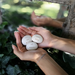 ESKÜVŐRE - Varázskavics köszönőajándék, nászajándék személyre szabva - esküvő - emlék & ajándék - köszönőajándék - Meska.hu