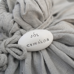 JÓL CSINÁLOM - Kerámia Varázskavics üzenettel, motivációs felirattal - esküvő - emlék & ajándék - köszönőajándék - Meska.hu