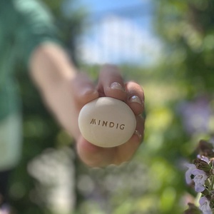 MINDIG - Kerámia Varázskavics üzenettel, motivációs felirattal - esküvő - emlék & ajándék - köszönőajándék - Meska.hu