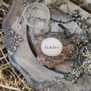 ÉLMÉNY - Kerámia Varázskavics üzenettel, motivációs felirattal - esküvő - emlék & ajándék - köszönőajándék - Meska.hu