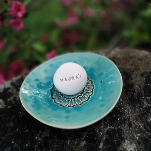 HAJRÁ! - Kerámia Varázskavics üzenettel, motivációs felirattal, Esküvő, Emlék & Ajándék, Köszönőajándék, , MESKA