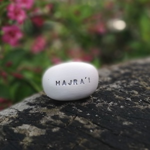 HAJRÁ! - Kerámia Varázskavics üzenettel, motivációs felirattal - esküvő - emlék & ajándék - köszönőajándék - Meska.hu