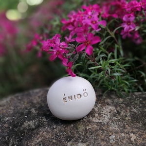 ÉNIDŐ - Kerámia Varázskavics üzenettel, motivációs felirattal - esküvő - emlék & ajándék - köszönőajándék - Meska.hu