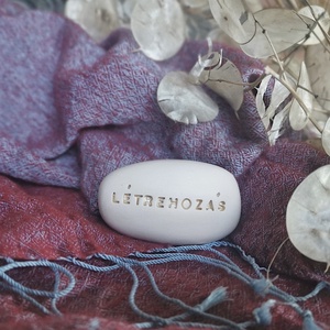 LÉTREHOZÁS - Kerámia Varázskavics üzenettel, motivációs felirattal, Esküvő, Emlék & Ajándék, Köszönőajándék, , MESKA