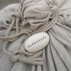 ELENGEDÉS - Kerámia Varázskavics üzenettel, motivációs felirattal - esküvő - emlék & ajándék - köszönőajándék - Meska.hu