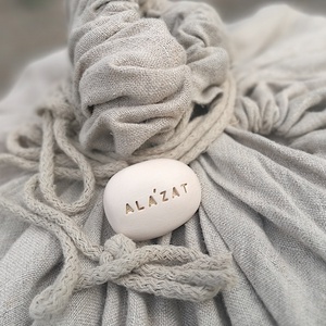 ALÁZAT - Kerámia Varázskavics üzenettel, motivációs felirattal - esküvő - emlék & ajándék - köszönőajándék - Meska.hu