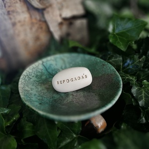 BEFOGADÁS - Kerámia Varázskavics üzenettel, motivációs felirattal - esküvő - emlék & ajándék - köszönőajándék - Meska.hu