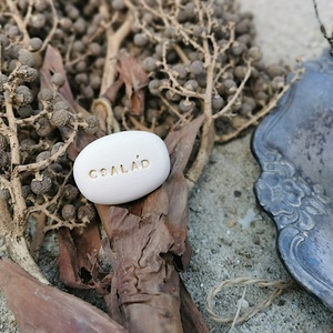 CSALÁD - Kerámia Varázskavics üzenettel, motivációs felirattal, Esküvő, Emlék & Ajándék, Köszönőajándék, , MESKA