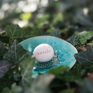 EGYSÉG - Kerámia Varázskavics üzenettel, motivációs felirattal - esküvő - emlék & ajándék - köszönőajándék - Meska.hu