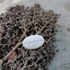 HIÁNYOZTÁL - Kerámia Varázskavics üzenettel, motivációs felirattal, Esküvő, Emlék & Ajándék, Köszönőajándék, , MESKA