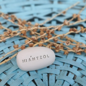 HIÁNYZOL - Kerámia Varázskavics üzenettel, motivációs felirattal - esküvő - emlék & ajándék - köszönőajándék - Meska.hu
