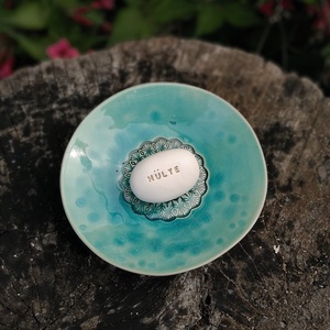 HÜLYE - Kerámia Varázskavics üzenettel, motivációs felirattal - esküvő - emlék & ajándék - köszönőajándék - Meska.hu