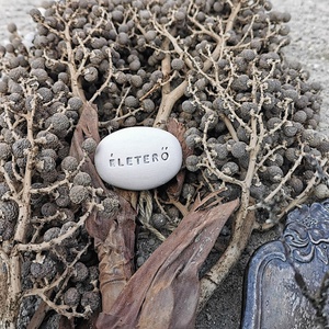 ÉLETERŐ - Kerámia Varázskavics üzenettel, motivációs felirattal - esküvő - emlék & ajándék - köszönőajándék - Meska.hu