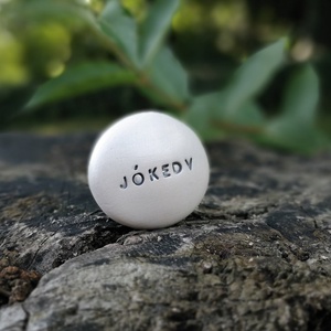 JÓKEDV - Kerámia Varázskavics üzenettel, motivációs felirattal - esküvő - emlék & ajándék - köszönőajándék - Meska.hu