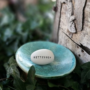 KETTESBEN - Kerámia Varázskavics kedves üzenetekkel, motivációkkal, Esküvő, Emlék & Ajándék, Nászajándék, Nászajándék gyűjtők, , MESKA