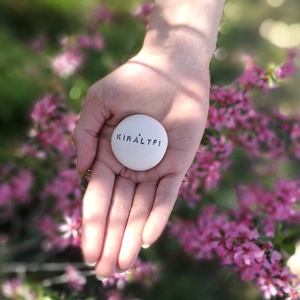 KIRÁLYFI - Kerámia Varázskavics kedves üzenetekkel, motivációkkal - esküvő - emlék & ajándék - nászajándék - nászajándék gyűjtők - Meska.hu