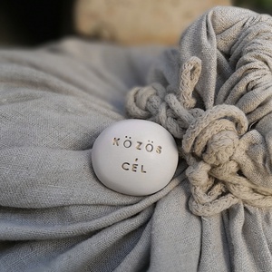 KÖZÖS CÉL - Kerámia Varázskavics kedves üzenetekkel, motivációkkal - esküvő - emlék & ajándék - nászajándék - nászajándék gyűjtők - Meska.hu