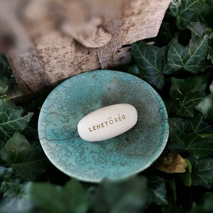 LEHETŐSÉG - Kerámia Varázskavics üzenettel, motivációs felirattal - esküvő - emlék & ajándék - köszönőajándék - Meska.hu