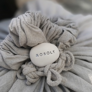 MOSOLY - Kerámia Varázskavics pozitív üzenettel, kedves emlék, ajándék minden alkalomra - esküvő - emlék & ajándék - köszönőajándék - Meska.hu