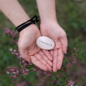 ÖNBIZALOM - Kerámia Varázskavics üzenettel, motivációs felirattal, Esküvő, Emlék & Ajándék, Köszönőajándék, , MESKA