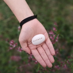 OTTHON - Kerámia Varázskavics üzenettel, motivációs felirattal, Esküvő, Emlék & Ajándék, Köszönőajándék, , MESKA