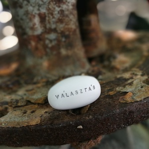 VÁLASZTÁS - Kerámia Varázskavics kedves üzenetekkel, motivációkkal - esküvő - emlék & ajándék - nászajándék - nászajándék gyűjtők - Meska.hu