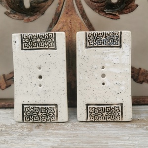 Kerámia szappantartó - krémfehér natúr színvilág - otthon & életmód - fürdőszoba - szappantartó - Meska.hu