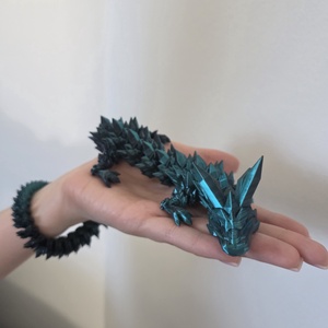 Flexi kristály sárkány - Meska.hu