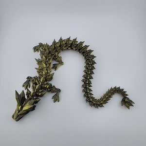 Flexi kristály sárkány - játék & sport - plüssállat & játékfigura - más figura - Meska.hu