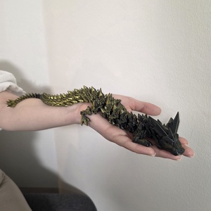 Flexi kristály sárkány - játék & sport - plüssállat & játékfigura - más figura - Meska.hu