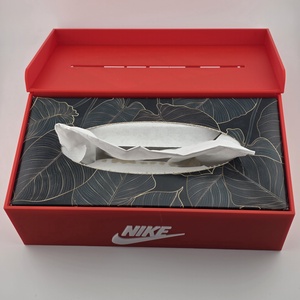 Nike cipősdoboz ihlette papír zsebkendő tartó  - otthon & életmód - tárolás & rendszerezés - zsebkendőtartó - Meska.hu